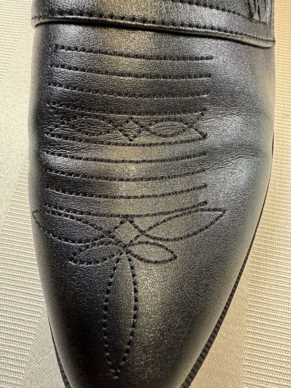 Circus By Sam Edelman Western Short Bootie Boot Pointed Toe SIZE 8 Black - Picture 7 of 13